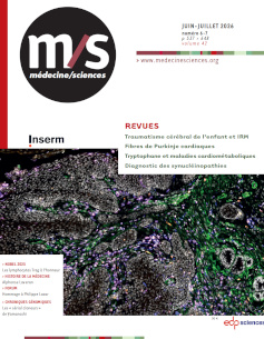 Photo de couverture : Recrutement des granulocytes neutrophiles (en violet) dans la zone de transition anorectale atteinte d’une dysplasie de bas grade. Les cellules musculaires lisses et les myofibroblastes apparaissent en vert, les lymphocytes T en orange et tous les leucocytes en bleu. © Géraldine Guasch.