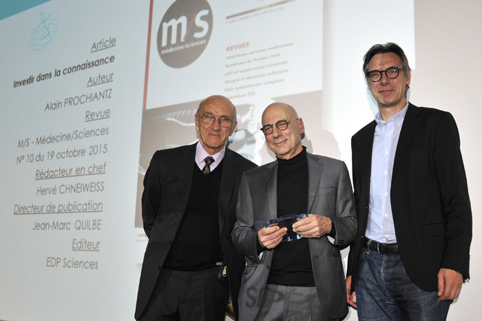 La revue médecine/sciences obtient le « Grand Prix Editorial 2016 du SPEPS »